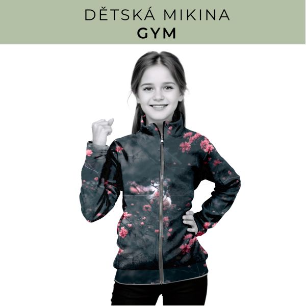 Dětská střih - mikina GYM