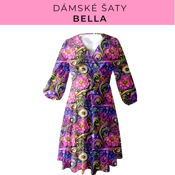 DÁMSKÝ střih - šaty Bella