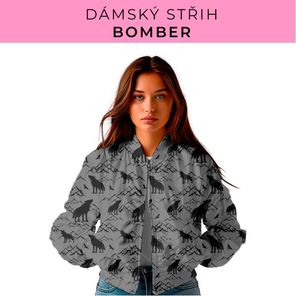 DÁMSKÝ střih - Bomber