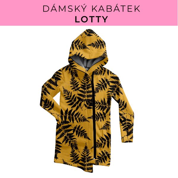 DÁMSKÝ střih - Kabátek Lotty