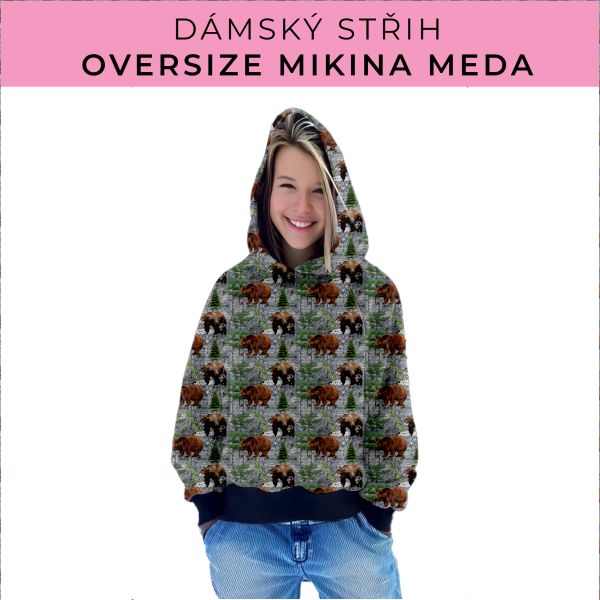 Dámský střih - mikina Meda