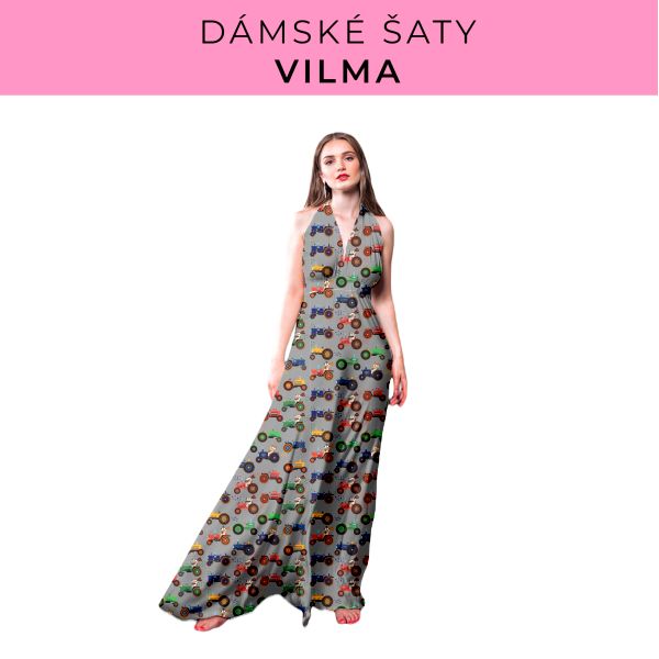 DÁMSKÝ střih - šaty Vilma
