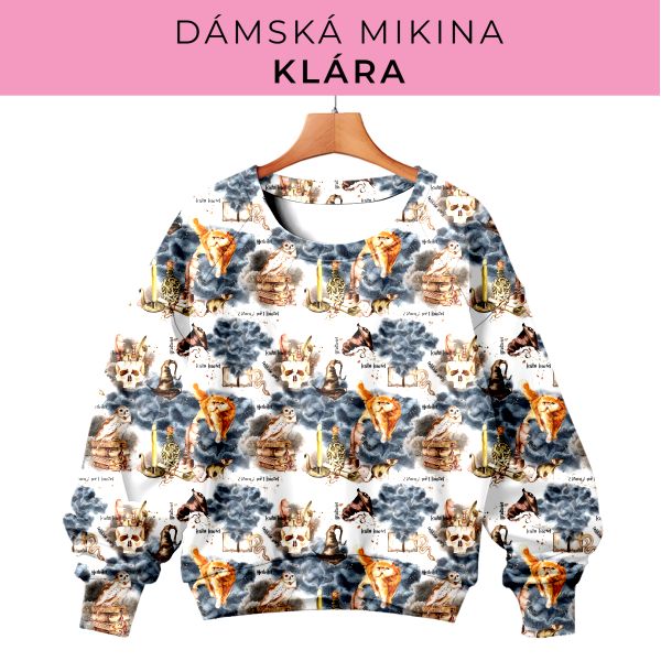 DÁMSKÝ střih - mikina Klára