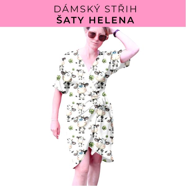 Dámský střih na šaty  Helena