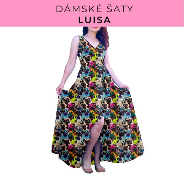 DÁMSKÝ střih - šaty Luisa