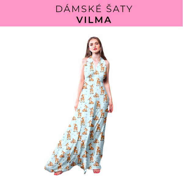 DÁMSKÝ střih - šaty Vilma