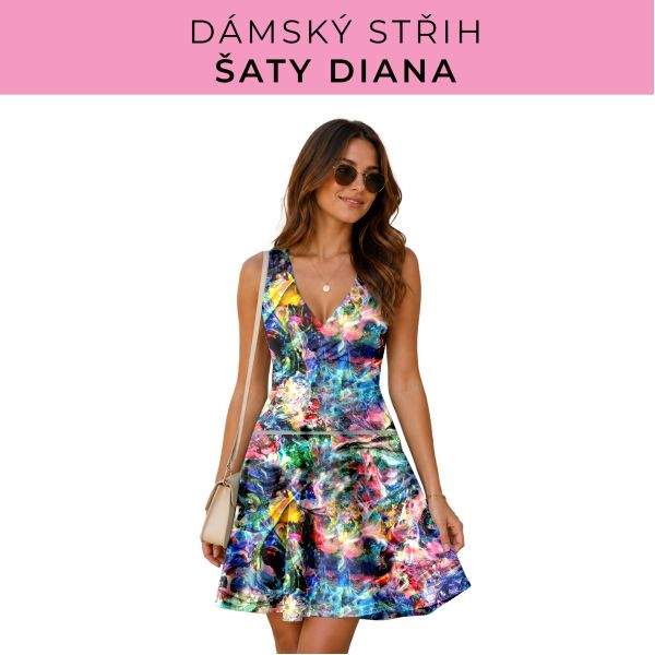 Dámský střih - šaty Diana