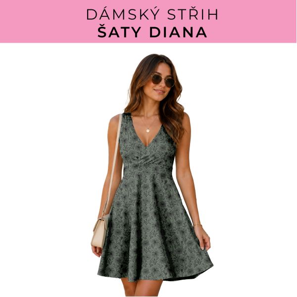 Dámský střih - šaty Diana