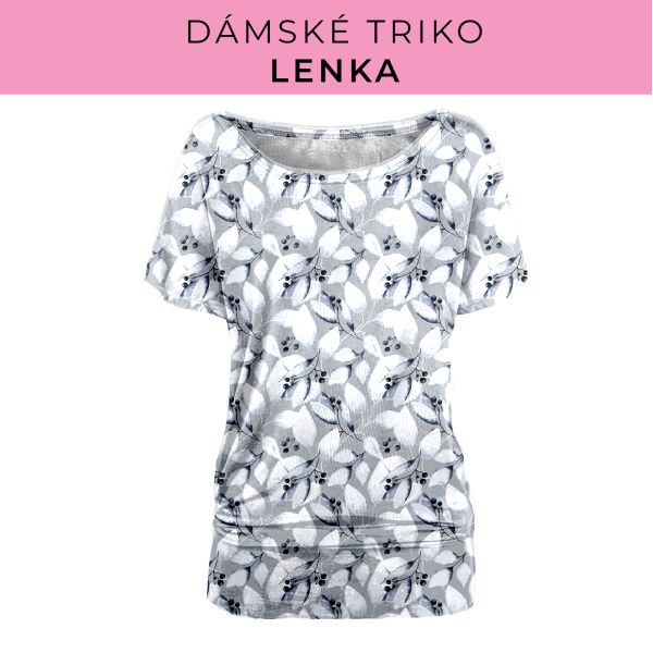 DÁMSKÝ střih - Triko Lenka