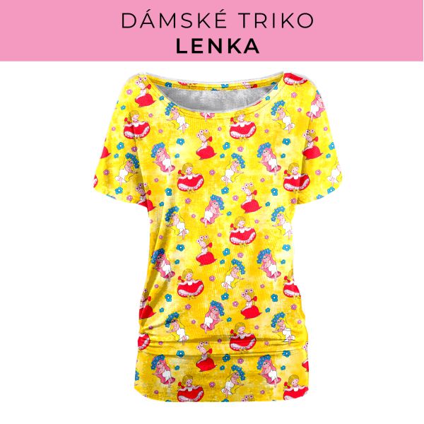 DÁMSKÝ střih - Triko Lenka
