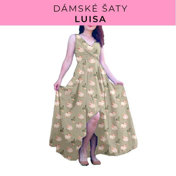DÁMSKÝ střih - šaty Luisa
