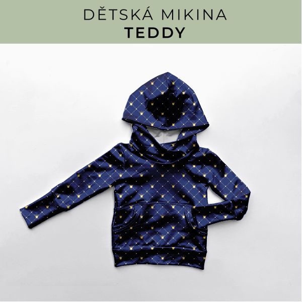 DĚTSKÝ střih - Mikina Teddy