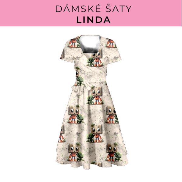 DÁMSKÝ střih - šaty Linda