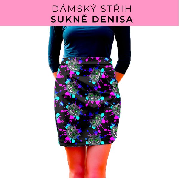 Dámský střih - Dámská sukně Denisa