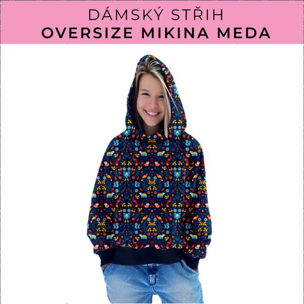 Dámský střih - mikina Meda