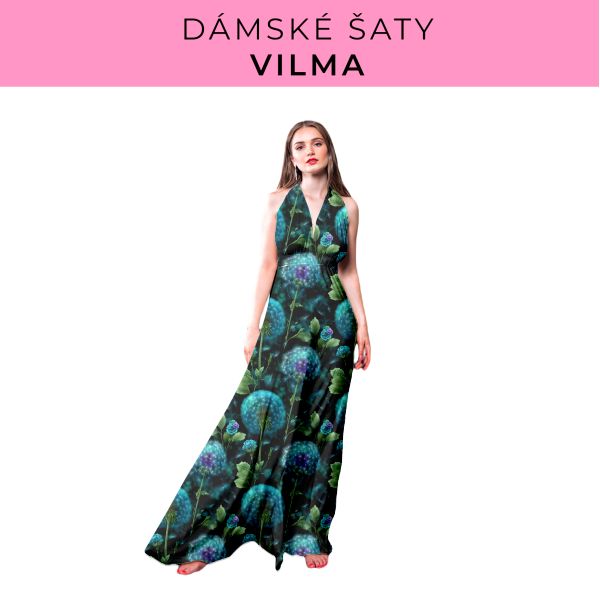 DÁMSKÝ střih - šaty Vilma