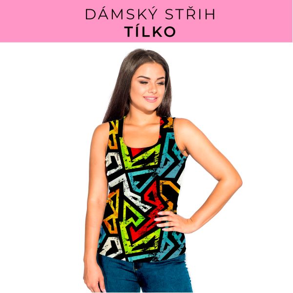 DÁMSKÝ střih - Tílko a kalhoty 