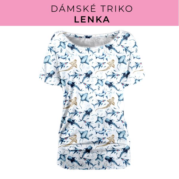 DÁMSKÝ střih - Triko Lenka