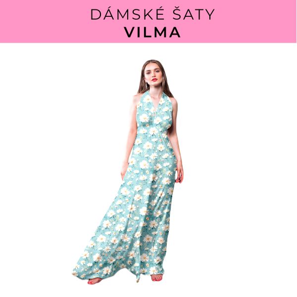DÁMSKÝ střih - šaty Vilma