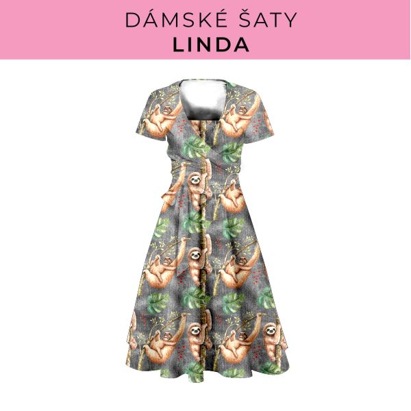 DÁMSKÝ střih - šaty Linda