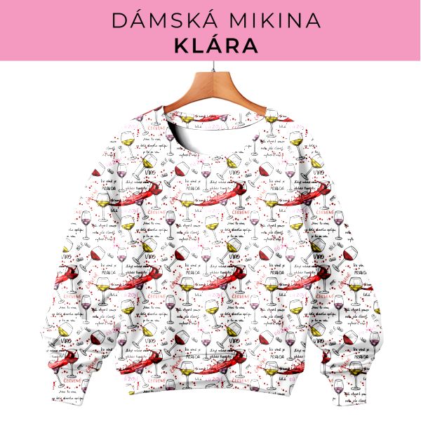 DÁMSKÝ střih - mikina Klára