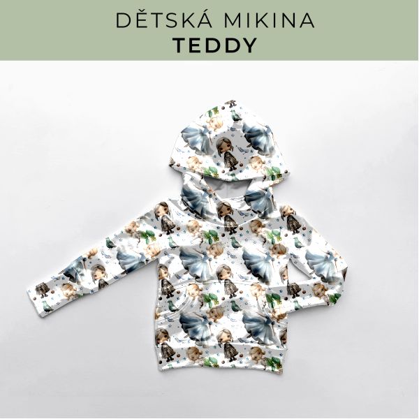 DĚTSKÝ střih - Mikina Teddy