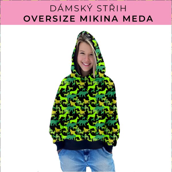 Dámský střih - mikina Meda