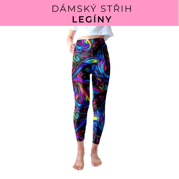 DÁMSKÝ střih - legíny SPORT - SLIM FIT