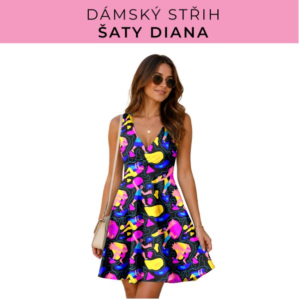 Dámský střih - šaty Diana