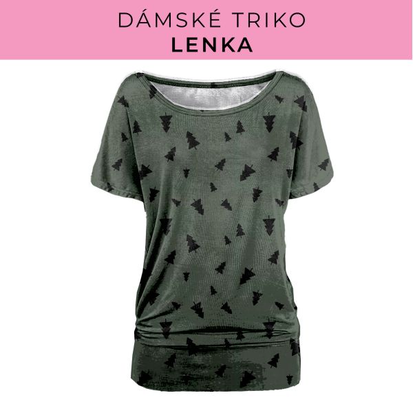 DÁMSKÝ střih - Triko Lenka