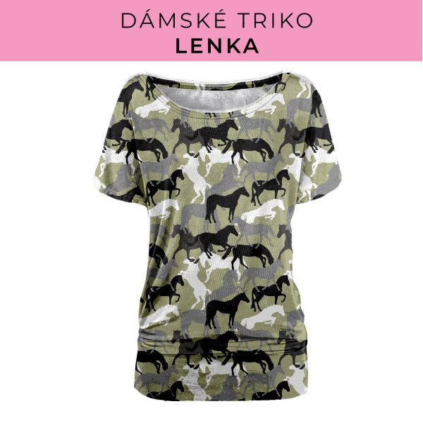 DÁMSKÝ střih - Triko Lenka