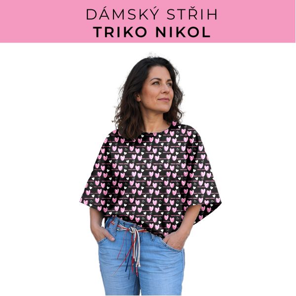 Dámský střih -  triko Nikol