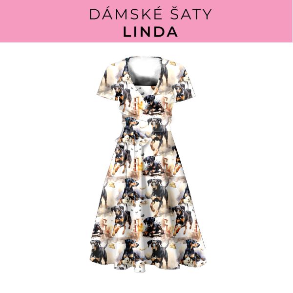 DÁMSKÝ střih - šaty Linda