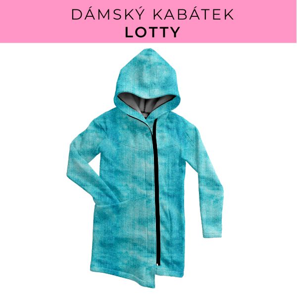 DÁMSKÝ střih - Kabátek Lotty