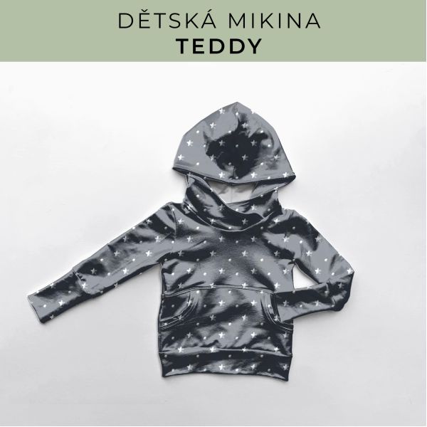 DĚTSKÝ střih - Mikina Teddy
