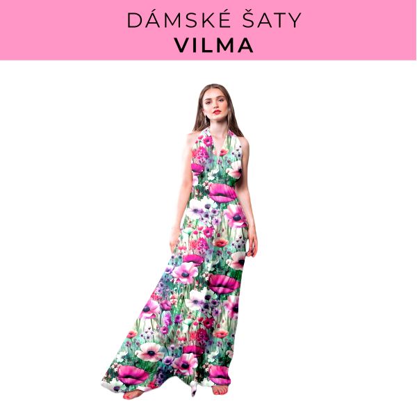 DÁMSKÝ střih - šaty Vilma