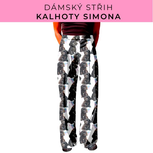 Dámský střih - kalhoty Simona