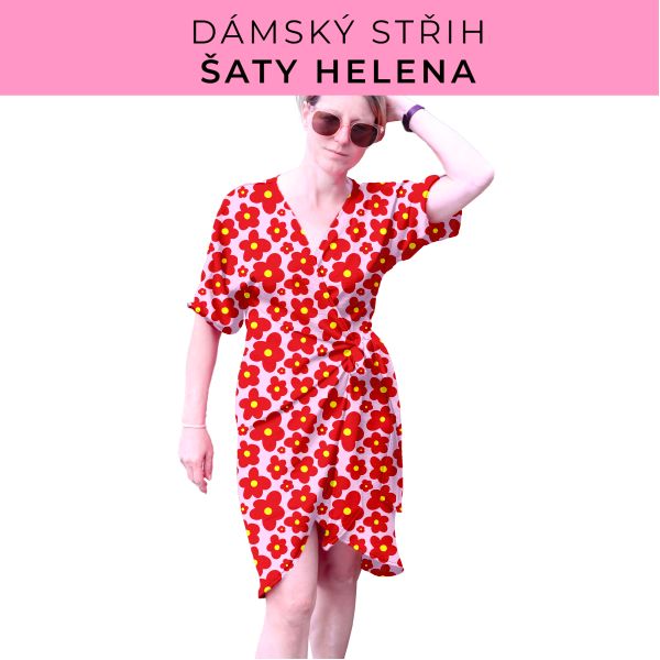 Dámský střih na šaty  Helena