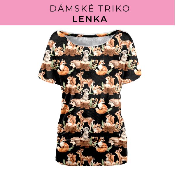 DÁMSKÝ střih - Triko Lenka