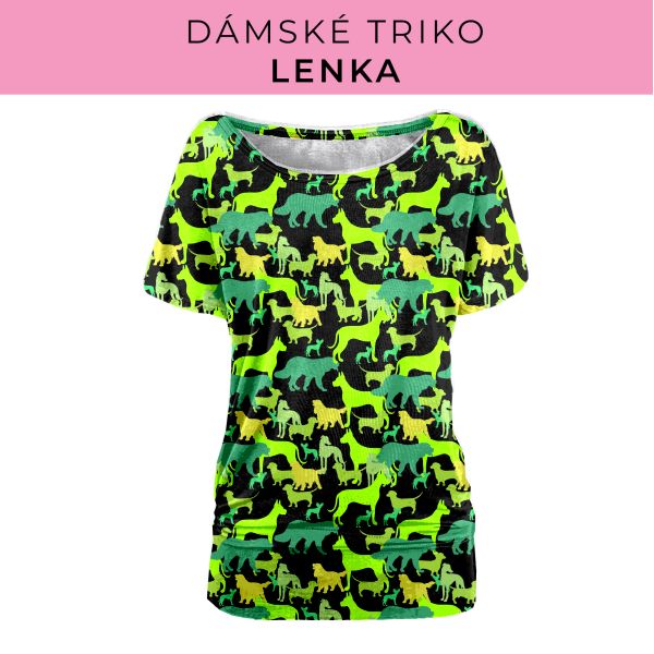 DÁMSKÝ střih - Triko Lenka