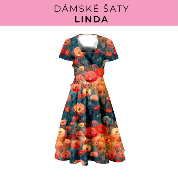 DÁMSKÝ střih - šaty Linda