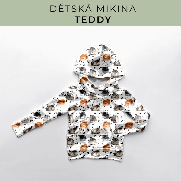 DĚTSKÝ střih - Mikina Teddy