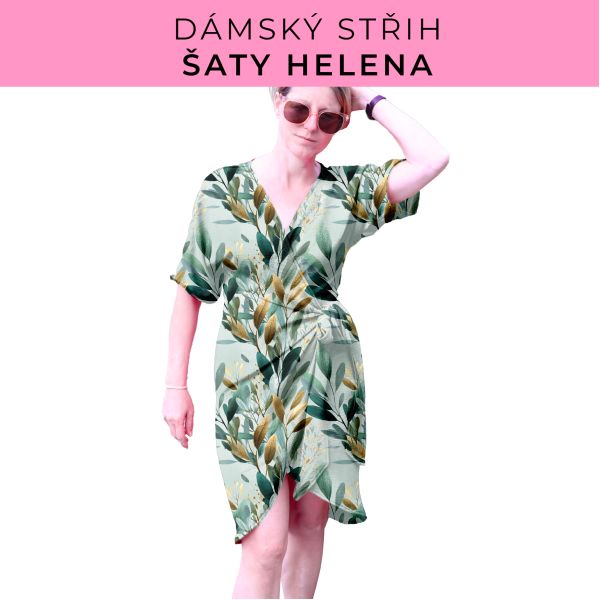 Dámský střih na šaty  Helena