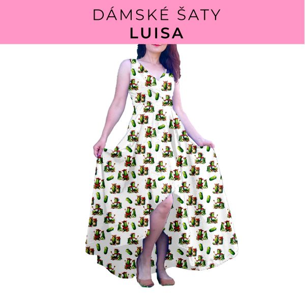 DÁMSKÝ střih - šaty Luisa