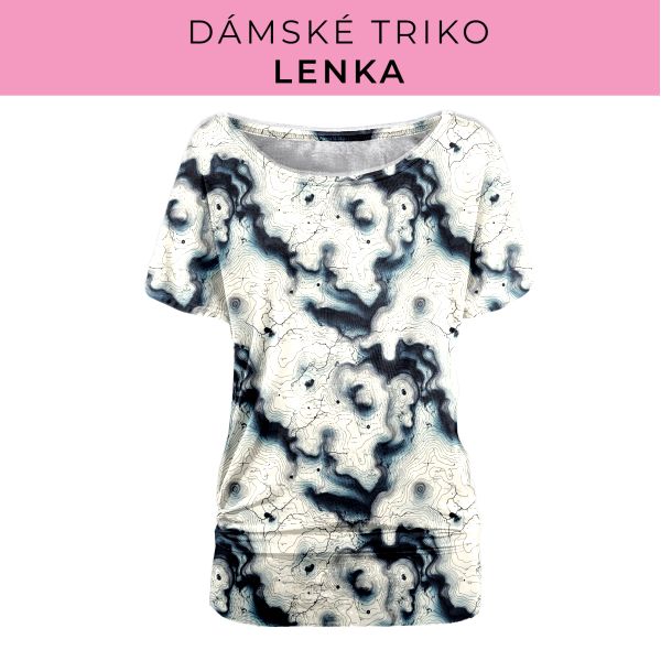 DÁMSKÝ střih - Triko Lenka