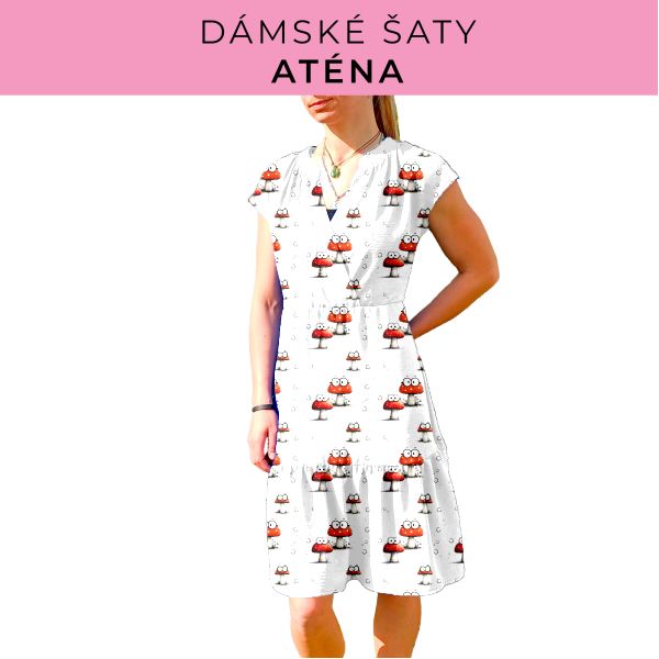 DÁMSKÝ střih - šaty Aténa