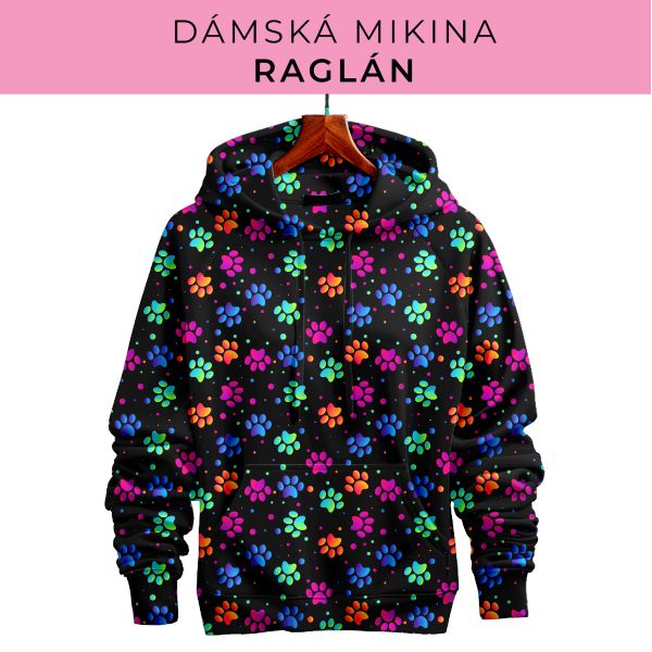DÁMSKÝ střih - mikina raglán