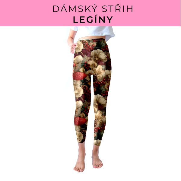 DÁMSKÝ střih - legíny SPORT - SLIM FIT