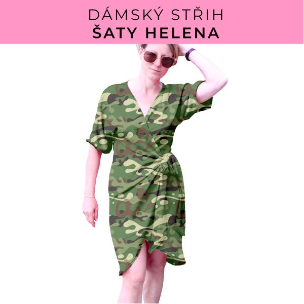 Dámský střih na šaty  Helena