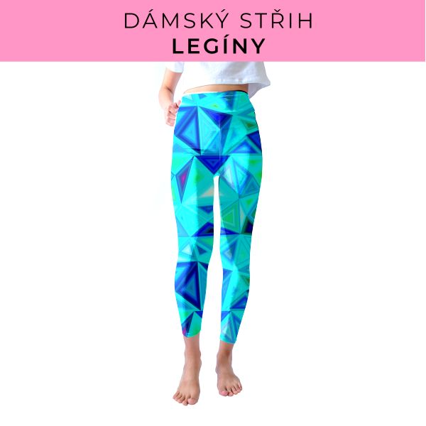 DÁMSKÝ střih - legíny SPORT - SLIM FIT